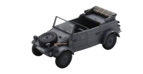 Schuco 451350007 - 1:35 - Deutscher Kübelwagen Typ 82 - panzergrau
